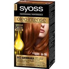 Краска для волос Syoss Oleo intense 6-76 мерцающий медный