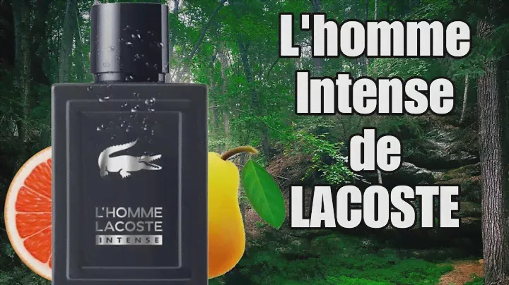 L'homme INTENSE de Lacoste