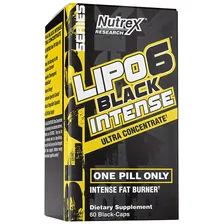 Lipo 6 Black Intense, Ultra Concentrate, 60 Капсул