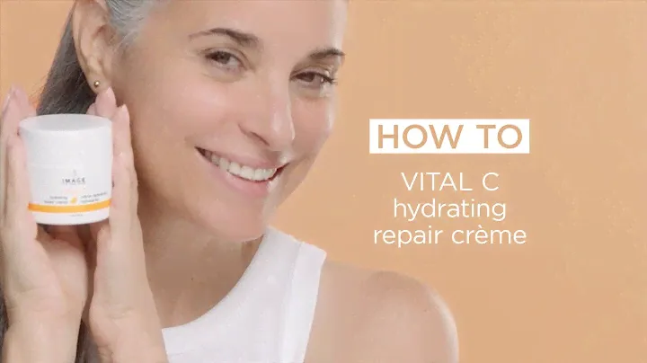 How-to apply VITAL C hydrating repair creme