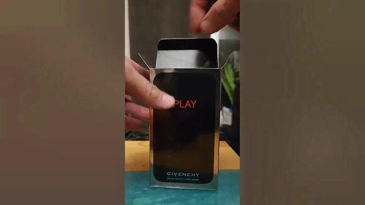 Givenchy Play Intense Cologne "15 years old"