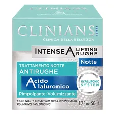 Уход за лицом CLINIANS Ночной крем для лица лифтинг INTENSE