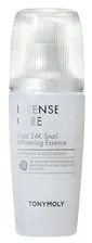 TONY MOLY Intense Care Gold 24K Snail Whitening Essence Отбеливающая эссенция для лица, 35 мл