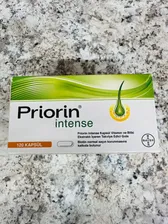 bayer priorin intense Anti Hair Loss Treatment HerBal Caps 120s Exp 02/28/2025
