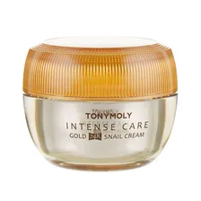 Ферментированный улиточный крем с 24-каратным золотом TONY MOLY Intense Care Gold 24K Snail Cream