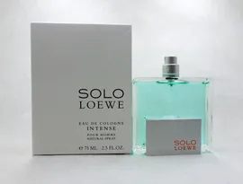 SOLO intense BY LOEWE POUR HOMME EAU DE COLOGNE NATURAL SPRAY 75 ML/2.5 OZ. (T)