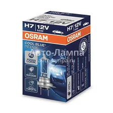 Osram H7 Cool Blue Intense (+20%) - 64210CBI (карт. короб.)