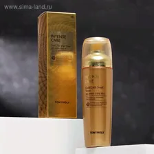 Тонер для лица Tony Moly Intense Care Gold 24K с золотом и муцином улитки, 140 мл