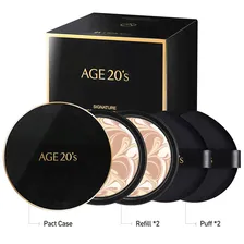 AGE 20's Signature Essence Cover Pact Intense Cover #23 Medium Beige (с запаской)