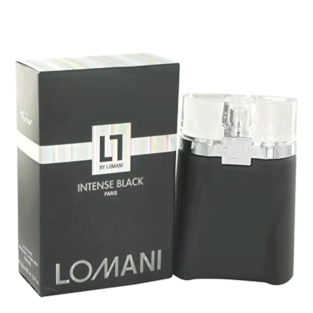 Мужская туалетная вода Lomani Intense Eau de Toilette Spray for Men, Black, 3.3 Ounce by Lomani-0