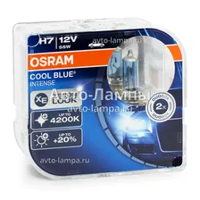 Osram H7 Cool Blue Intense (+20%) - 64210CBI-HCB (пласт. бокс)