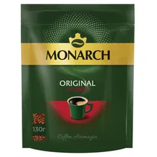 Кофе растворимый MONARCH "Intense" 130 г, сублимированный, 4091472