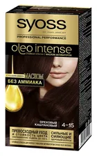 Краска стойкая для волос Syoss Oleo Intense 4-15 Ореховый каштан