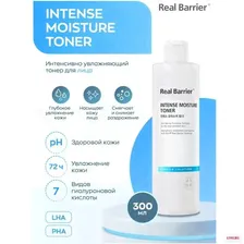 Real Barrier Интенсивно увлажняющий тонер для лица Intense Moisture Toner, 300 мл